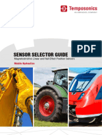 Sensor Selector Guide Mobile Hydraulics 605080 EN