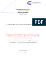 El Alcoholismo Bajo La Visión de La Medicina - Historia, Diagnóstico y Recomendaciones - 2do F