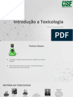 Introdução a Toxicologia 