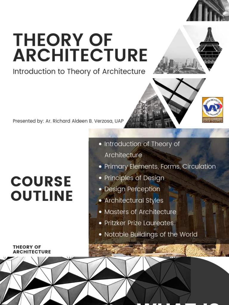 Theory of Architect Part 01 - Ar. RAbV | PDF | Art | Classics