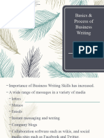 Process of Business Writing