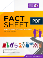 Fact Sheet On Filipino Women and Men 2023