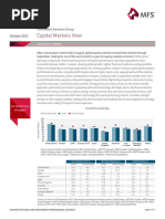 Capital Markets View (MFS Investment Solutions Group) Oct 2022