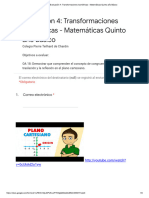 Evaluación 4 - Transformaciones Isométricas