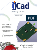 PCB Design With Kicad: Introduction and Guidance For Physicists at Him 14.6.2022 - Peter-Bernd Otte - Hi-Mainz