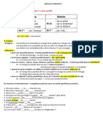 Articles Partitifs