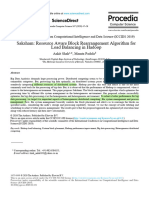 Resource Aware Block Rearrangement Algorithm Load Balancing