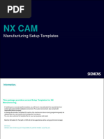 NX CAM Milling Operations Guide | PDF | Drilling | Metalworking