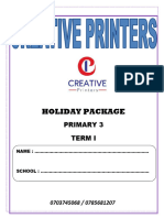 p.3 Holiday Package