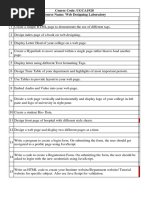 WD LAb MAnual Final