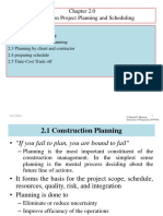 Construction Project Planning and Scheduling