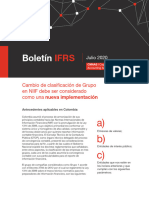 Cambio de Clasificacion de Grupo en NIIF 04082020