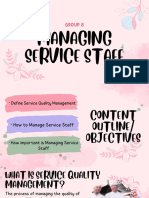 8 Managing Service Staff