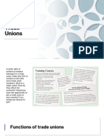 3.4 Trade Unions