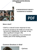 Grief and Grieving Process