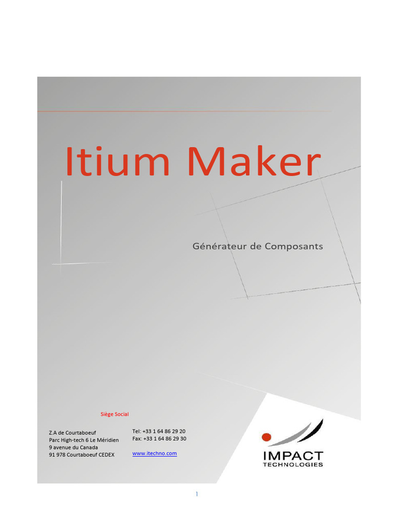 IAS Itium Maker - Guide Utilisateur | PDF | Installation (Programmes ...
