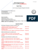 Vehicle Diagnostic Report 