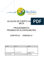 DOR-PR-05 V01 Procedimiento Pruebas de Alcoholimetria