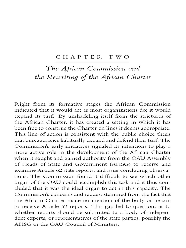 2 Kofi Oteng Kufuor The African Human Rights System Origin And Pdf