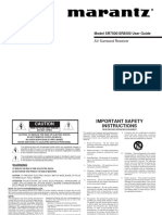 Manual de Instruções Marantz SR-7500 DFU - 00 - Cover