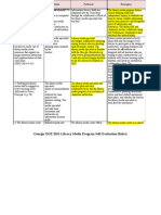 GA DOE Media Rubric