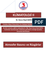 Klimatoloji II 6. Hafta 2