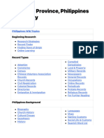 Mountain Province, Philippines Genealogy - FamilySearch 2