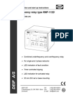 RMF-112D, Installation Instructions 4189340238 UK