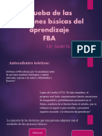 Prueba de Las Funciones Básicas Del Aprendizaje FBA