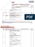 Section 1.02 Algebra and Functions Delivery Guide Version 1