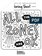 All the Zones Are Ok Coloring Page With Signs