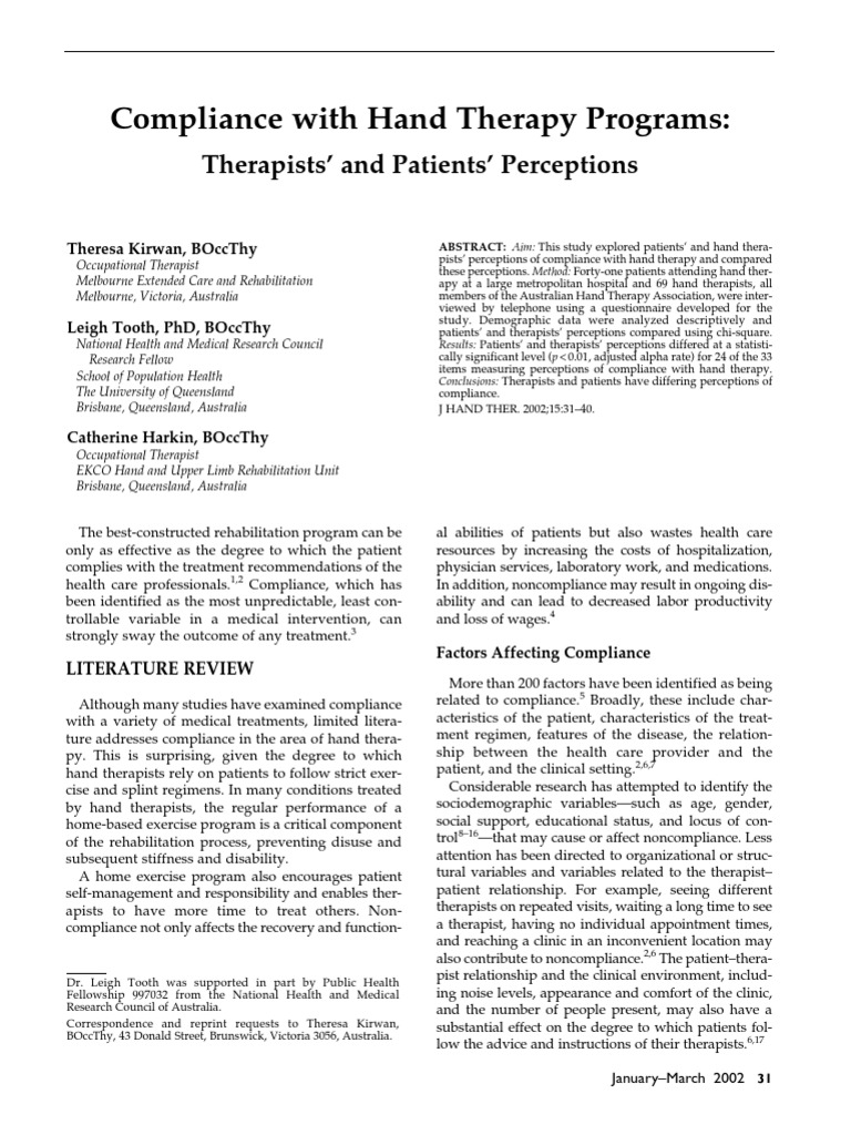 compliance-with-hand-therapy-programs-therapist-and-patients