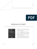 Sintese Do Livro - Hospitalidade Na Perspectiva Da Gastronomia e Da Hotelaria - Geraldo Castelli