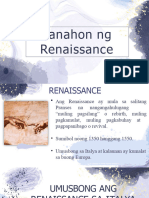 Panahon NG Renaissance