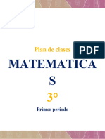 Primer Periodo Grado 3° - Matematicas - Con Evaluación