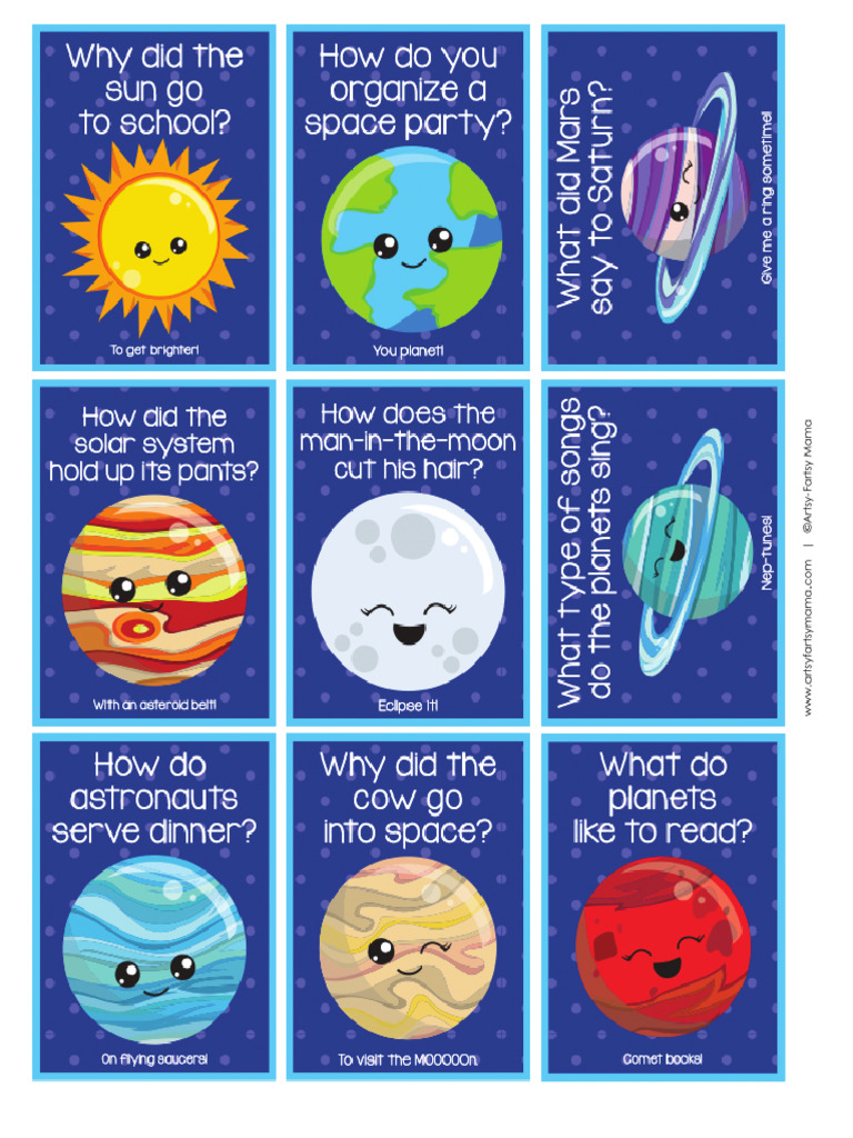 Outer Space Jokes | PDF