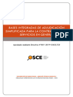 Bases Integradas de Adjudicación Simplificada para La Contratación de Servicios en General