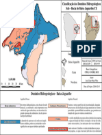Classificação dos Dominios Hidrogeologicos Sub - Bacia do Baixo Jaguaribe_CE