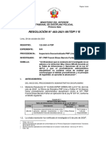 Resolución #403-2021-IN-TDP-1°S ABSOLUCION MG-96
