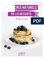 Sucres Naturels en 110 Desserts FIRST