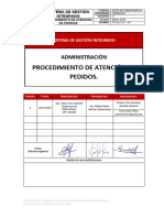 ESTR-SGI-ADM-PAQR-09 - Procedimiento de Gestión de Quejas, Reclamos - Ver.00