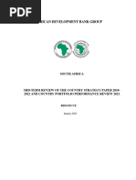 South Africa - Mid-Term Review of The Country Strategy Paper 2018-2022 and Country Portfolio Performance Review 2021