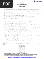 Disaster Management - Module 1