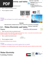 01 - Mains Electricity