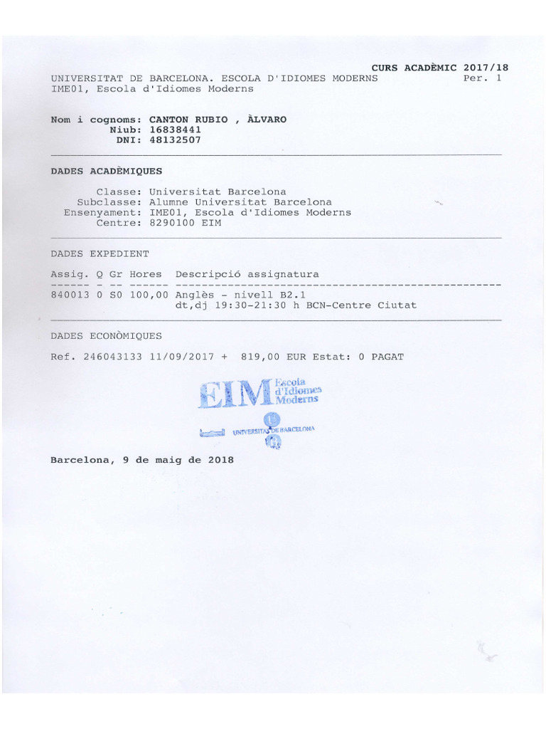 B 1 | PDF