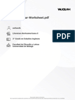 The Bell Jar Worksheet PDF
