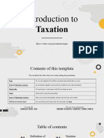 Introduction To Taxation by Slidesgo 1
