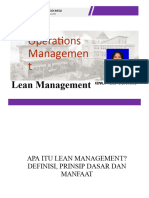 PERTEMUAN 7 - Lean Management