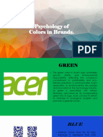 Psychology of Colors in Brands