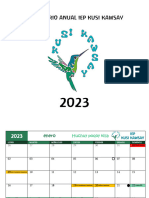Calendario 2023 IEP KUSI KAWSAY
